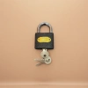 Metal padlock, anti-picking and durable hanging lock, home and office anti-theft lock Specification image